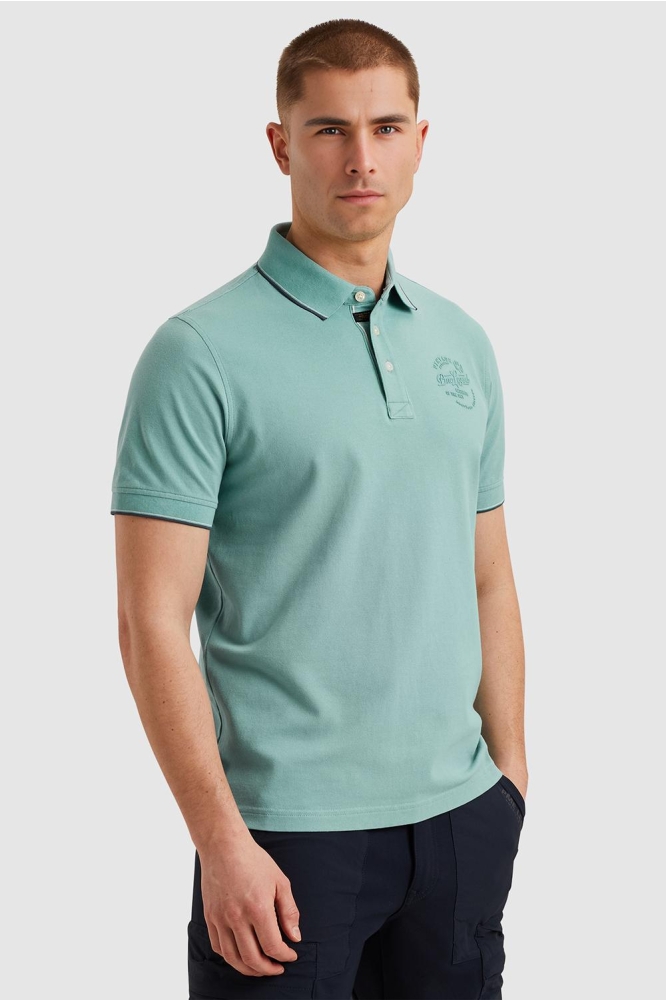 POLOSHIRT IN PIQUE PPSS2504867 5149 CAMEO BLUE